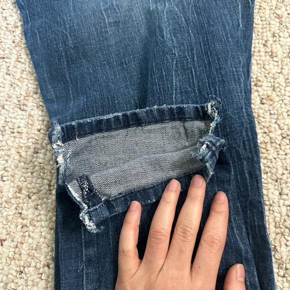 Hurley Blue Super Skinny Jeans with Distressed Details size 9 - Picture 9 of 10